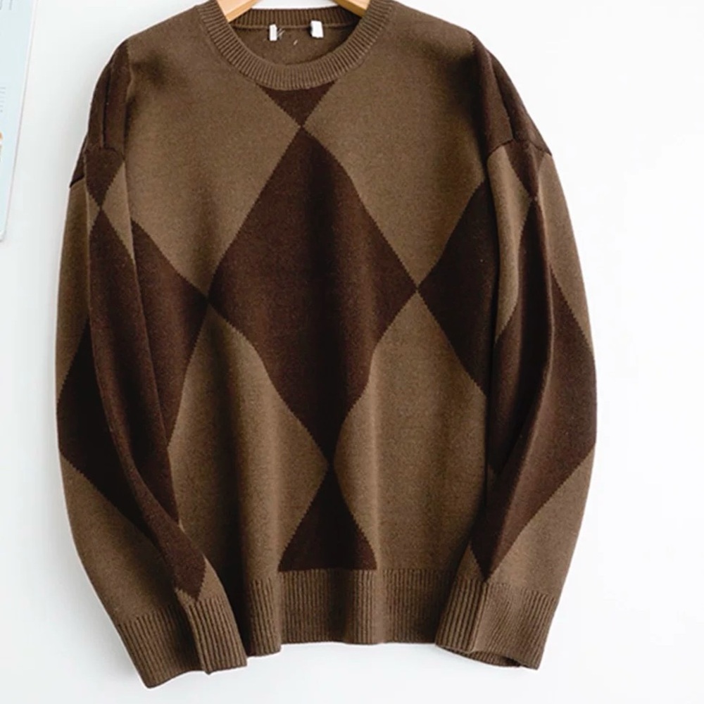 Babaton Brown Crewneck Sweater